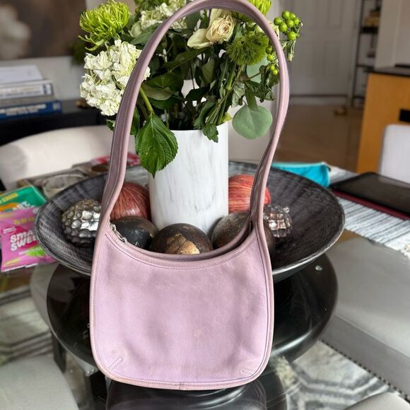 Coach Vintage Ergo Mini 9020 Zip Shoulder Bag in Lavender RARE - Picture 15 of 15
